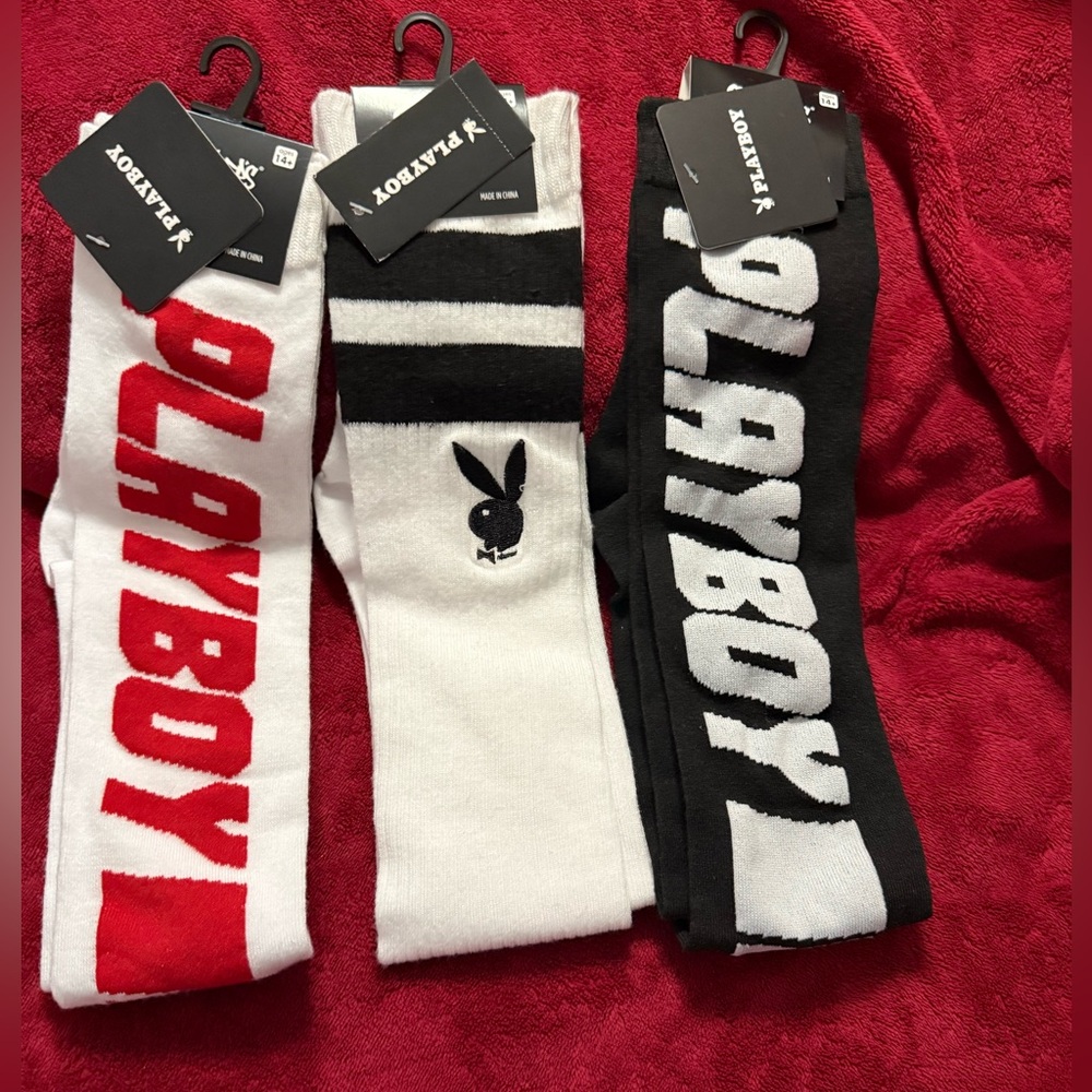 PLAYBOY Knee-high Socks- Choose One NWT